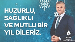 MURAT CAYMAZ YENİ YILINIZI KUTLUYOR
