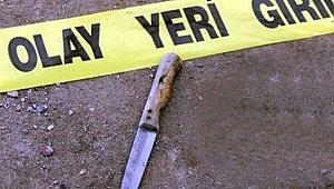 ŞAKAYLA KARIŞIK KARISINI BIÇAKLADI