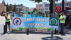 BELEDİYE TEMİZLİK VE ÇÖP ÇALIŞMASINDA HEDEFİ TUTTURDU