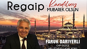 CHP ADAYI DARIYERLİ'DEN KANDİL KUTLAMASI