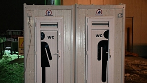 BELEDİYE DEPREMZEDELERE SEYYAR WC GÖNDERECEK