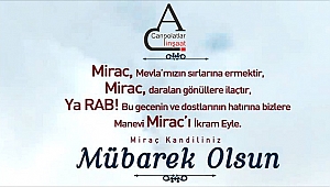 CANPOLATLAR İNŞAAT MİRAÇ KANDİLİNİZİ KUTLAR