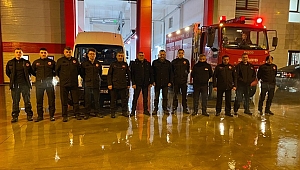 DÜZCE'DEN ARAMA KURTARMA EKİPLERİ YOLA ÇIKTI