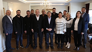 GAZETECİLER CEMİYETİ’NDEN ATAY VE ÖZLÜ’YE ZİYARET