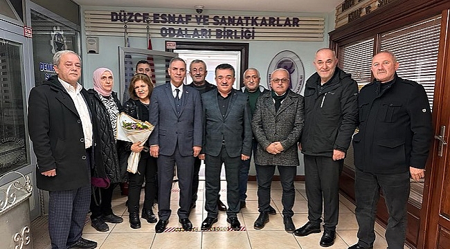 MHP ADAY ADAYI HALİL UZUN'DAN STK'LARA ZİYARET