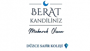 SAFİR KOLEJİ BERAT KANDİLİNİ KUTLADI