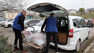 SOSYAL MARKETTEN AFETZEDELERE DESTEK