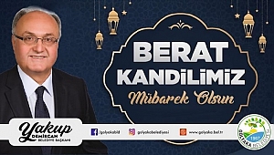 YAKUP DEMİRCAN BERAT KANDİLİNİ KUTLADU
