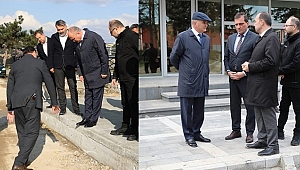 BAŞKAN ÖZLÜ PROJELERİ İNCELEDİ