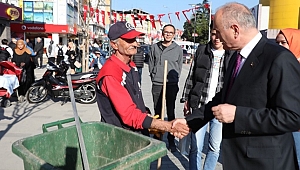 BAŞKAN ÖZLÜ SOKAĞA ÇIKTI