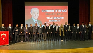 MHP ADAY LİSTESİ BAHÇELİ'YE SUNULDU
