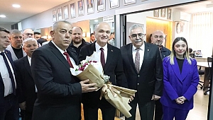 ÖZLÜ'DEN TSO'YA BUZLARI ERİTEN ZİYARET