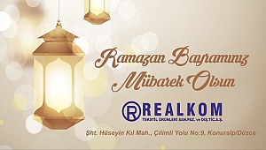 REALKOM RAMAZAN BAYRAMINIZI KUTLAR