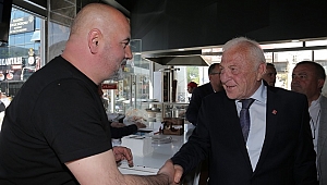 TALİH ÖZCAN ESNAF ZİYARETİNDE