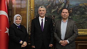 AYŞE KEŞİR ENİŞTEMİZLE BİRLİKTE BAKAN ZİYARETİNDE