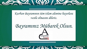 CANPOLAT TİCARET KURBAN BAYRAMINIZI KUTLAR