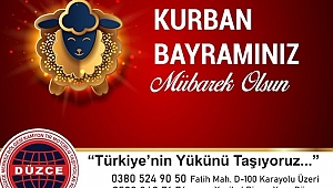 DÜZCE KAMYONCULAR KOOPERATİFİ BAYRAMINIZI KUTLAR