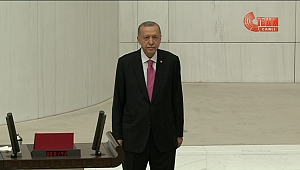 ERDOĞAN TBMM'DE YEMİN ETTİ