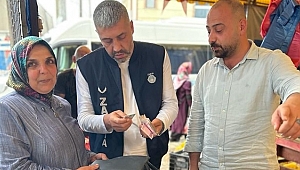 KAYBOLAN ÇANTASI BULUNUNCA BAYRAM YAPTI