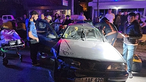 KAZADAN SONRA KAVGA ETTİLER