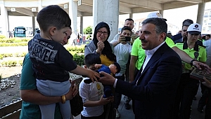 VALİ ATAY TERMİNALDE DENETİM YAPTI