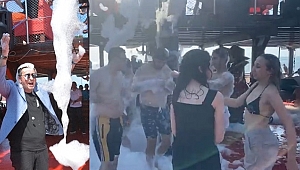 BAŞKAN YANMAZ KÖPÜK DANSI YAPTI