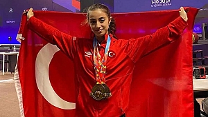 DÜZCELİ ŞEVVAL İNCE HALTERDE 3 ALTIN MADALYA KAZANDI