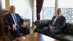 BAŞKAN ÖZLÜ'DEN VALİ ASLAN'A ZİYARET