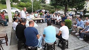 BAŞKAN ÖZLÜ'YE VATANDAŞTAN DESTEK