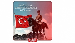 OLGUN KIRMIZI BEYAZ'DAN 30 AĞUSTOS KUTLAMASI
