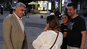 VALİ ASLAN SOKAĞA ÇIKTI, VATANDAŞLARLA BULUŞTU