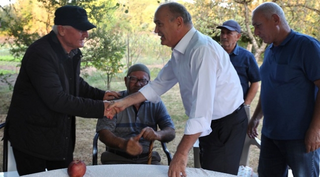 BAŞKAN ÖZLÜ MAHALLE ZİYARETLERİNE DEVAM EDİYOR