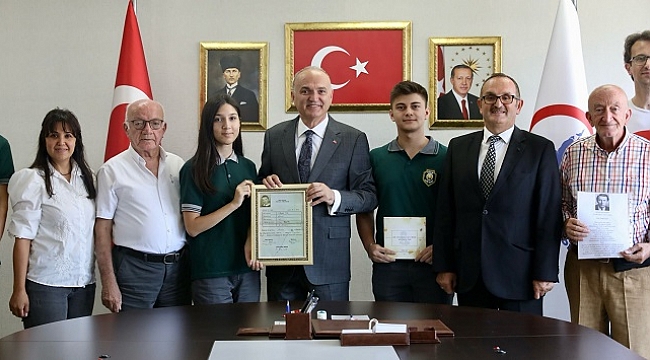 BAŞKAN ÖZLÜ'YÜ DUYGULANDIRAN ZİYARET