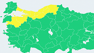 DİKKAT!  SARI ALARM VERİLDİ..