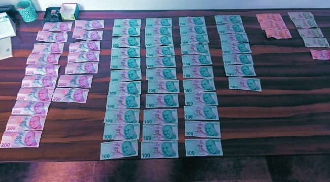 DİLENCİ AİLENİN ÜZERİNDEN TAM 7 BİN 400 TL ÇIKTI