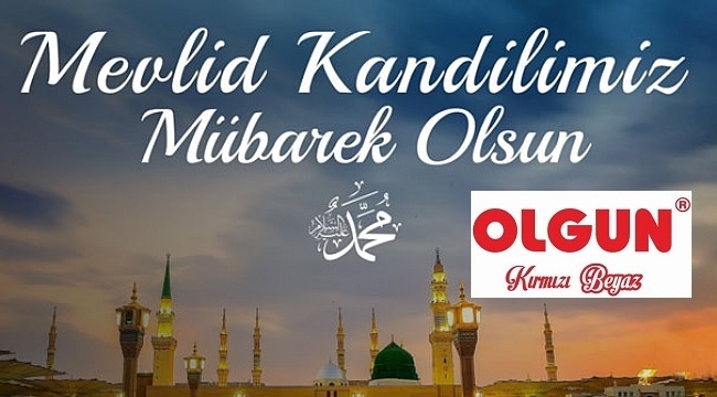 OLGUN KIRMIZI BEYAZ'DAN KANDİL KUTLAMASI