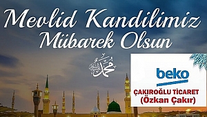 ÖZKAN ÇAKIR'DAN KANDİL KUTLAMASI