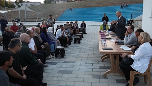 ÖZLÜ'YE MAHALLE ZİYARETLERİNDE DESTEK VAR
