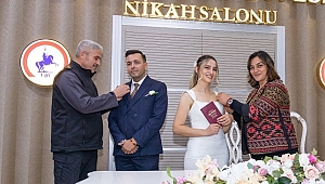 BAŞARILI POLİS MEMURLARI EVLENDİ