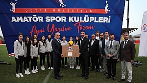 BELEDİYEDEN AMATÖR SPORA 1 MİLYONLUK DESTEK