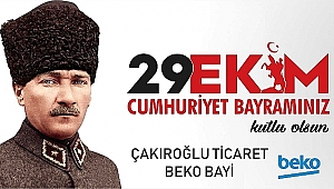 ÇAKIROĞLU TİCARET'TEN CUMHURİYET BAYRAMI KUTLAMASI