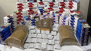 KAÇAK SİGARA YAKALANDI