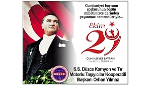 KAMYONCULAR KOOPERATİFİ'NDEN 29 EKİM KUTLAMASI