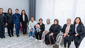 POLİS EŞLERİ DERNEĞİ'NDEN POLİS AİLELERİNE ANLAMLI ZİYARET