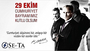 SETA ELEKTRİK'TEN CUMHURİYET BAYRAMI KUTLAMASI