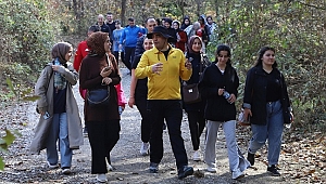 VALİ ASLAN GENÇLERLE DOĞA YÜRÜYÜŞÜ YAPTI