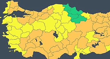 AFAD TURUNCU ALARM VERDİ.. YARIN ÇOK KUVVETLİ YAĞIŞ VAR