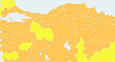 DİKKAT! TURUNCU ALARM VERİLDİ