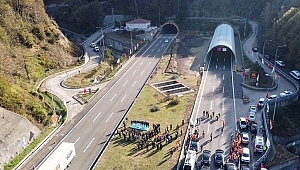 YENİLENEN BOLU DAĞI TÜNELİ AÇILDI