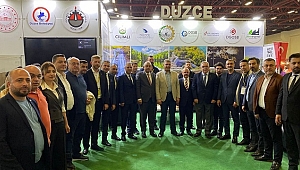 YÖREX FUARINDA DÜZCE STANDINI 355 BİN KİŞİ ZİYARET ETTİ